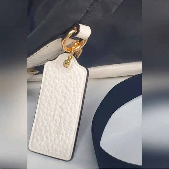 NWOT Coach Charlie Cream Backpack - Picture 8 of 11